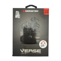 Charging Case Genuine Replacement For Monster Verse Wireless Earbuds Black - $180.60 MXN