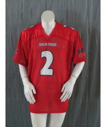 Simon Fraser Football Jersey - Home Red # 2 Nathaneal Durkan - Men&#39;s Large - £58.73 GBP