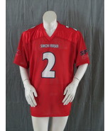 Simon Fraser Football Jersey - Home Red # 2 Nathaneal Durkan - Men&#39;s Large - $102.57 CAD