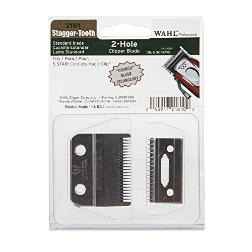 Wahl Professional 2-Hole Stagger-Tooth Clipper Blade For The 5 Star, Model 2161. - $37.96