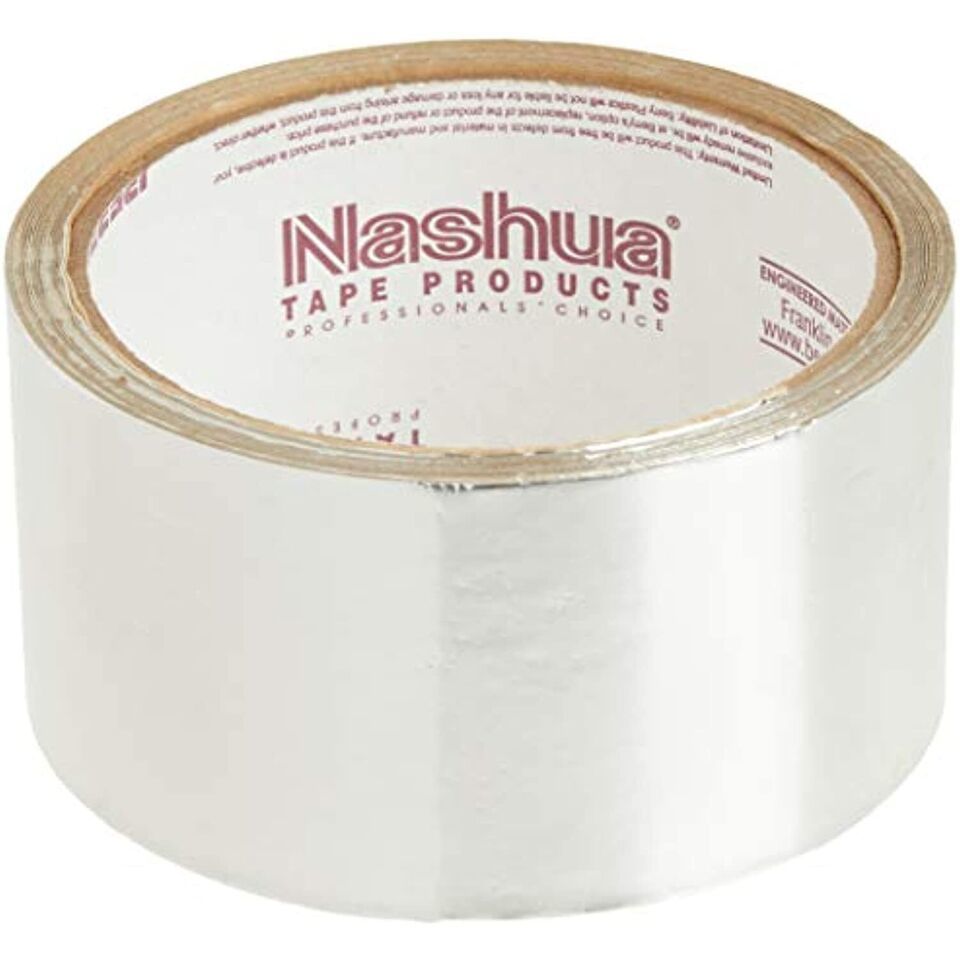 Nashua 322 Multipurpose Foil Tape, 3.2 mil Thick, 9 m Length, 48 mm Width, - $17.46