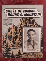 RARE Sheet Music She&#39;ll Be Coming Round The Mountain Gabe Drake Frank Manoloff - $16.20