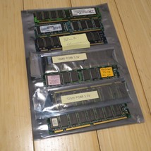 Lot of 7 pieces - 168-pin 66 MHz PC66 RAM Memory - Untested - $18.69