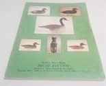 Rare and Important Bird Decoys Richard W. Oliver Auction Catalog July 1984 - $10.98
