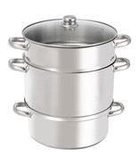 11-Quart Stainless Steel Fruit Juicer Steamer - Color: Silver - $142.14