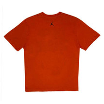 Jordan Mens Mike &amp; Mars Cinema T-Shirt Size Large Color Orange/Black - £32.63 GBP