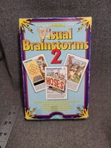Visual Brainstorms 2 The Smart Thinking Game 100 Question Cards 100% COM... - $6.65