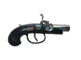 Vintage Flintlock Pistol Gun Lighter Metal Frame Art Decor Made In Japan... - $24.99