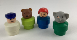 Fisher Price Little People Chunky Figures Elephant Bear Animals Lot Vint... - $18.76