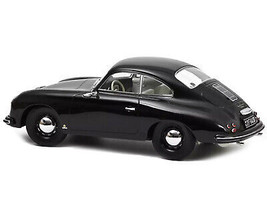 1952 Porsche 356 Coupe Black w White Interior 1/18 Diecast Car Norev - £72.29 GBP