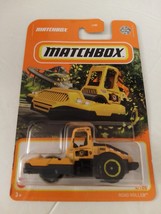 Matchbox 2022 #04 Dark Yellow Road Roller Construction MBX Highway Serie... - £11.84 GBP