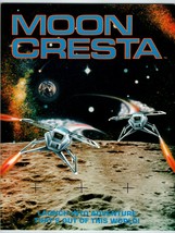 Moon Cresta Arcade FLYER Original Video Game Alien Ships Retro Vintage A... - £42.21 GBP