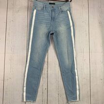 Tinseltown 28x27 Regular Fit Faded High Rise Blue Jeans Pants Denim Womens - $16.80 CAD