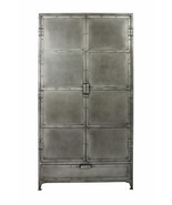 36&quot; Silver Iron Drawer Combo Dresser - $3,097.99