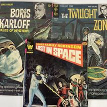 Vintage Comic Book Lot of 3 Horror Sci-fi  Lost in Space The Twilight Zone - $15.95