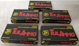 Lot of 5 TulAmmo .223 Remington 55gr Empty Ammo Box ONLY Dated: Jul. 07,... - £11.07 GBP