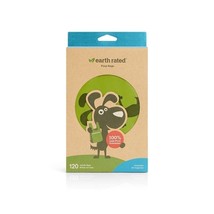 earth Rated Dog Poop Bags Unscented 120 Count W Handle - £7.87 GBP