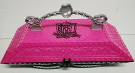 Monster High Create A Monster Design Lab Coffin Carrying Case Pink 2011 - £12.80 GBP