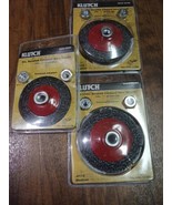 2 Klutch 4.5in. Beveled Crimped Medium Wire Wheel 1-  4 Inch Beveled Cri... - $319.69 MXN