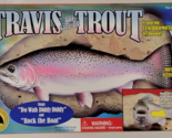Vintage NIB Travis the Singing Trout Motion Activated Fish Gemmy 1999 - £38.93 GBP