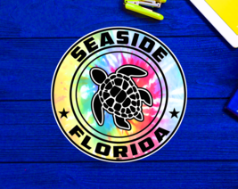 Seaside Florida Beach Sticker Decal 3&quot; Vinyl Sea Turtle - £4.09 GBP
