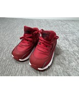 Nike Air Max 90 LTR Shoes Toddler 8C Child Gym Red Black White TD (83341... - $19.79
