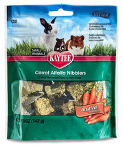 Kaytee Carrot Nibblers: Nutritious Alfalfa Hay and Real Carrot Treat for Small A - £4.61 GBP+