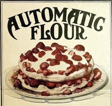 Antique 1920 Automatic Flour XL Advertisement Baking Food Ephemera 14 x ... - £24.59 GBP