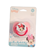 Pacifier With Cover - New - Disney Baby Mickey Mouse &amp; Friends Pink Minn... - £7.07 GBP