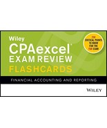 Wiley CPAexcel Exam Review 2019 Flashcards: Financial Accounting and Rep... - $39.19
