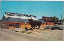 Kentucky Postcard Winchester Blue Grass Restaurant - $2.96