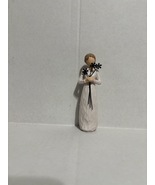 Girl Holding Flowers - $19.00