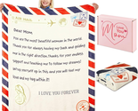 Mothers Day Gifts for Mom Women Her, to My Mom Mothers Day Blanket from ... - $35.96