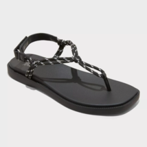 Wild Fable Donna Nero Carson Corda Escursionista Sandali Taglia 9 US Con... - $187.15 MXN