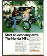 1974 Magazine Motorcycle Print Ad - HONDA MT-125, MT-250 A7 - $174.28 MXN