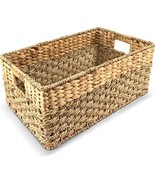 Wicker Baskets For Organizing (Medium) Woven Basket, 1X Med Wicker Baske... - £34.55 GBP