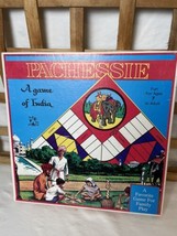 Vintage Pachessie Board Game of India Warren Built-Rite 1950s Complete i... - £14.18 GBP