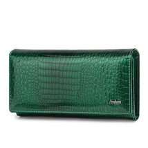 HH Women Wallets and Purses   Alligator Long Leather Ladies Clutch New Female  C - £28.40 GBP