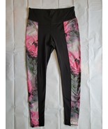Athleta Womens Medium Chaturanga Floral Bloom Black Yoga Athletic Leggings - €15,61 EUR