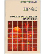 Financial Decisions Pac Spanish User Manual *NEW* [Vintage Calculator HP... - £23.55 GBP