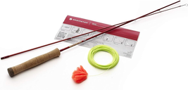 4&#39;2&quot; Practice Fly Casting Game Rod w/ Line – Lava Color | Beginner Train... - €58,12 EUR