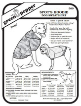 Spot’s Hoodie – Dog Sweatshirt Pet Coat #560 Sewing Pattern (Pattern Onl... - £7.26 GBP