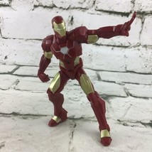Marvel Avengers Iron Man 5” Posed Action Figure Comic Book Super Hero Toy  - £4.68 GBP