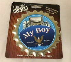 BRAND NEW MULBERRY STUDIOS BOTTLE BUSTER 3 IN 1 MULTI GADGET &quot;MY BOY&quot; - £6.06 GBP