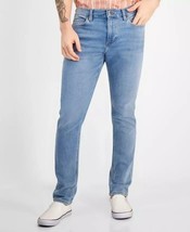 Sun + Stone Men&#39;s Comfort Slim Fit Jeans in College Blue-30/32 - $29.99