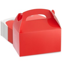 24-Pack Treat Boxes Candy Gable Boxes For Party Favors (Red, 6.2X3.5X3.6... - £26.73 GBP