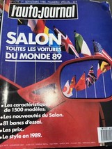 L’auto Journal Numero Special Salon Du Monde 1989 French 350+ Pages - £38.67 GBP