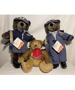 Patriot Bear Postal Worker Letter Carrier Plush Teddy Bear/Texaco Flying... - $89.09