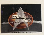Star Trek The Next Generation Trading Card Season 4 #314 Title Card - $1.97