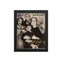 The Munster&#39;s cast signed promo photo Reprint - £51.06 GBP
